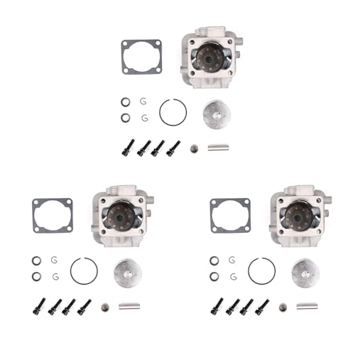 Daijianbin 3X 29Cc 4 Loch Zylinder Satz Passend für Zenoah Rovan Tsrc Motor für 1/5 Rovan Kingmotor Baja Fg Goped von Daijianbin