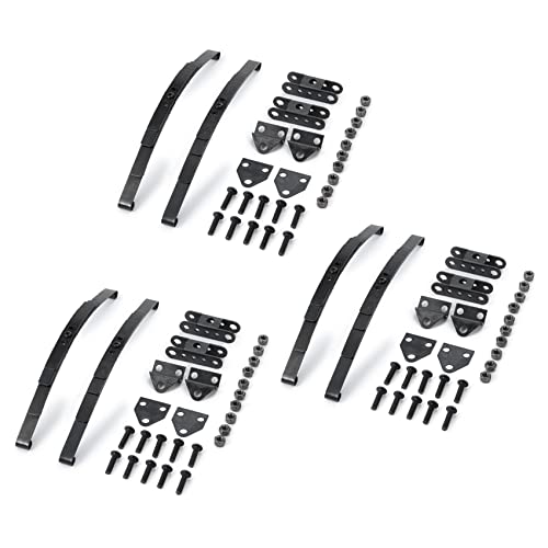 Daijianbin 3X Harte Blatt Aufhängung für 1:10 RC Rock Crawler D90 Axial SCX10, Schwarz Daijianbin 3X Harte Blatt Aufhängung für 1:10 RC Rock Crawler D90 Axial SCX10, Schwarz von Daijianbin