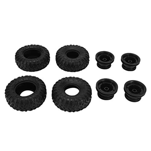 Daijianbin 4 StüCk RC Auto Reifen Reifen Rad Upgrades ZubehöR für MN D90 D91 D96 D99 MN90 MN99S 1/12 RC Auto Teile von Daijianbin