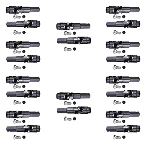 Daijianbin 40 Stück Metall Universalantriebswelle für C14 C24 C34 C44 B14 B16 B24 B36 1/16 RC Autoteile Daijianbin 40 Stück Metall Universalantriebswelle für C14 C24 C34 C44 B14 B16 B24 B36 1/16 RC Autoteile von Daijianbin