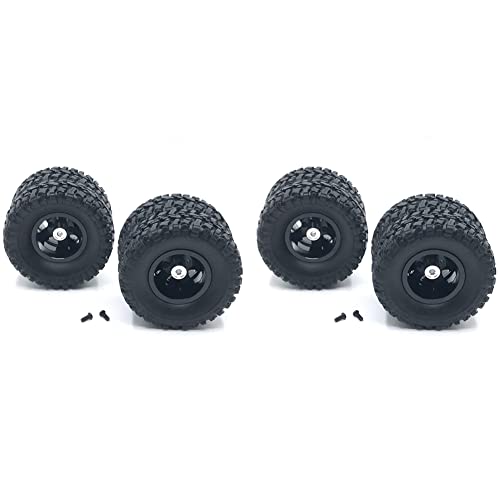 Daijianbin 4X Metall Rad Felgen Reifen Reifen Satz für B14 B24 B16 B36 6WD C24 C34 C44 4WD 1/16 RC Auto Upgrade Teile Zubehör, F von Daijianbin