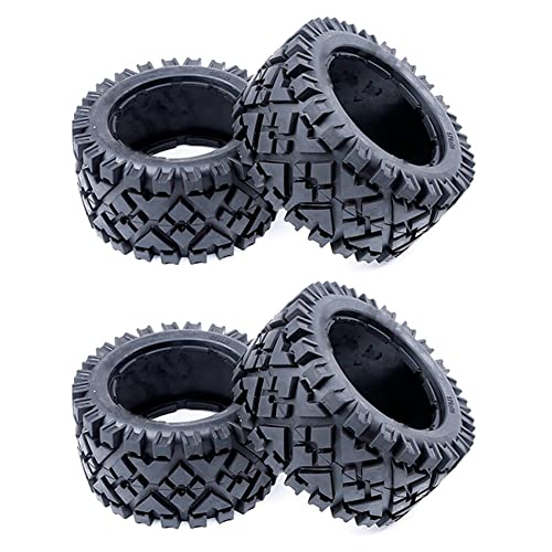 Daijianbin 4X RC Car Hinterreifen Haut Ohne Innenschaum für Racing Baja 5B 5T 5SC TDBX 1: 5 von Daijianbin