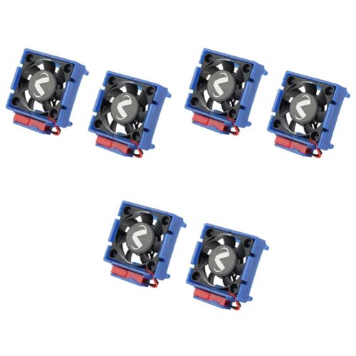 Daijianbin 6 Stück VXL-3S Velineon ESC VXL-3 VXL 3S Kühlkörper Lüfter für Bandit Stampede Slash 2WD/ VXL Teile von Daijianbin