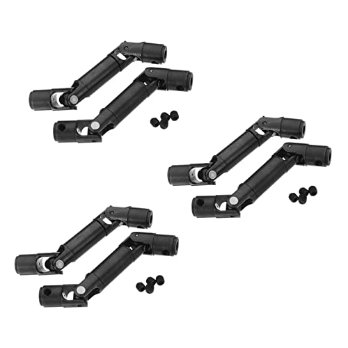 Daijianbin 6 Stücke Upgrade Metall Antriebs Welle für 1/16 RC Auto Teile Crawler Truck, Schwarz von Daijianbin