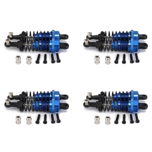 Daijianbin 8 Stücke öl Einstellbare 65mm Stoßdämpfer Dämpfer für Rc Auto 1/18 A959 A969 A979 K929, Dunkel Blau von Daijianbin