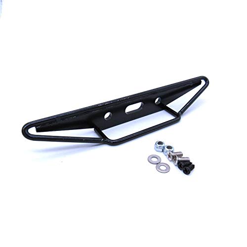 Daijianbin Metall Heck Stoßstange für Mn D90 D99 D99S Mn90 Mn99S 1/12 Rc Auto Upgrade Teile, Schwarz von Daijianbin