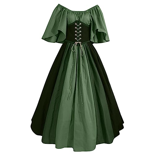 2025 Mittelalter Kleid Damen Renaissance Retro Partykleid Mittelalterliche Kleidung Dame Gothic Kleider Halloween Karneval Kostüm Vintage Maxikleid Für Halloween Gothic Kleidung Damen Unterkleid 2025 Mittelalter Kleid Damen Renaissance Retro Partykleid Mittelalterliche Kleidung Dame Gothic Kleider Halloween Karneval Kostüm Vintage Maxikleid Für Halloween Gothic Kleidung Damen Unterkleid von Daikascbny