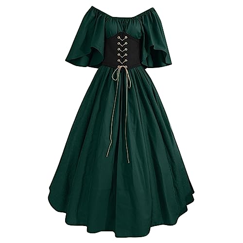 2025 Mittelalter Kleid Damen Renaissance Retro Partykleid Mittelalterliche Kleidung Dame Gothic Kleider Halloween Karneval Kostüm Vintage Maxikleid Für Halloween Gothic Kleidung Damen Unterkleid 2025 Mittelalter Kleid Damen Renaissance Retro Partykleid Mittelalterliche Kleidung Dame Gothic Kleider Halloween Karneval Kostüm Vintage Maxikleid Für Halloween Gothic Kleidung Damen Unterkleid von Daikascbny