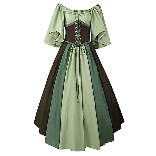 2025 Mittelalter Kleid Damen Renaissance Retro Partykleid Mittelalterliche Kleidung Dame Gothic Kleider Halloween Karneval Kostüm Vintage Maxikleid Für Halloween Gothic Kleidung Damen Unterkleid 2025 Mittelalter Kleid Damen Renaissance Retro Partykleid Mittelalterliche Kleidung Dame Gothic Kleider Halloween Karneval Kostüm Vintage Maxikleid Für Halloween Gothic Kleidung Damen Unterkleid von Daikascbny