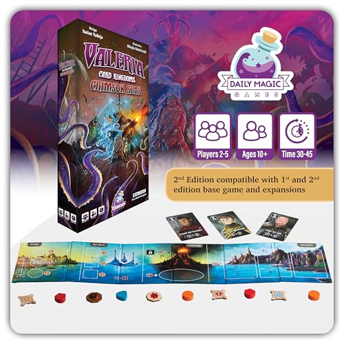 Daily Magic Games Valeria Card Kingdoms Crimson Seas Expansion von Daily Magic Games