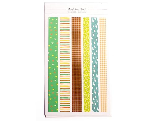 Dailylike Aufkleber Papierstreifen für Kinder, verschiedene Designs, 15 mm x 10 cm. Dailylike Aufkleber Papierstreifen für Kinder, verschiedene Designs, 15 mm x 10 cm. von Dailylike