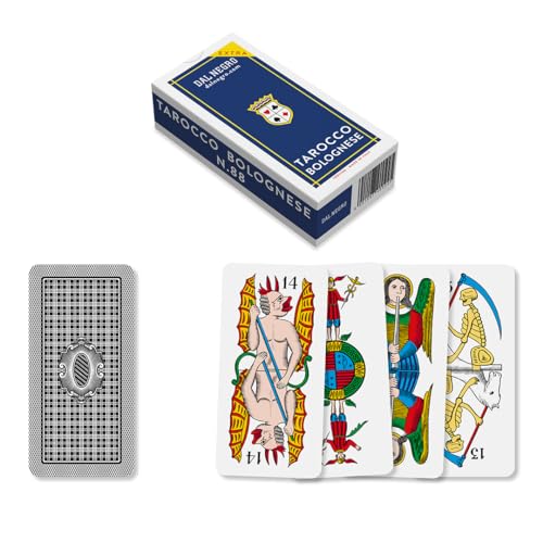 Dal - Bolognese Tarot Karten. Traditionelles Tarot-Deck von hoher Qualität. von Dal Negro