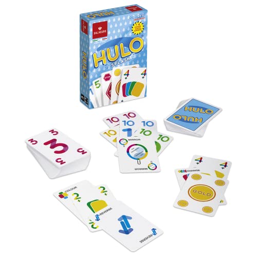 Dal Negro - Hulo Splash, Kartenspiel, geeignet für Familien und Kinder 6+, von 2 bis 10 Spieler von Dal Negro