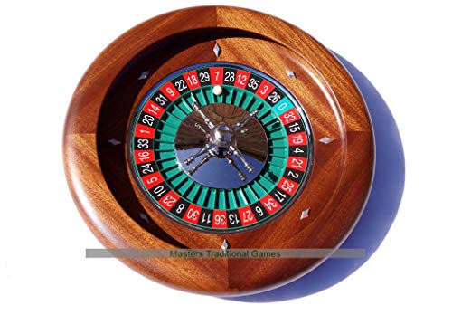 Dal Negro 36cm Mahogany Roulette Wheel von Dal Negro
