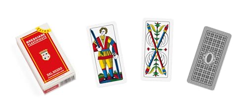 Dal TEODOMIRO Negro S.R.L. - Carte BRESCIANE Extra 14021 Spiele, Mehrfarbig von Dal Negro
