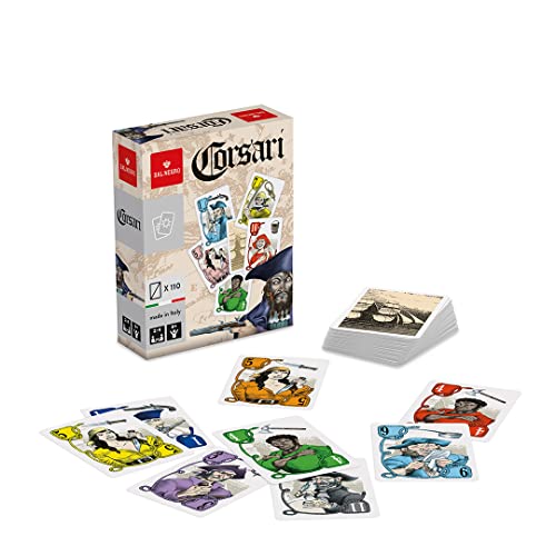 Dal 53443 Corsari Kartenspiel, Mehrfarbig (53443) von Dal Negro