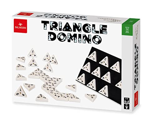 Dal 8001097539734 Triangle Domino Brettspiel mit Karten, geeignet für Kinder ab 8 Jahren und für die ganze Familie, für 2 oder mehr Spieler, Mehrfarbig, Schwarz, Schwarz Dal 8001097539734 Triangle Domino Brettspiel mit Karten, geeignet für Kinder ab 8 Jahren und für die ganze Familie, für 2 oder mehr Spieler, Mehrfarbig, Schwarz, Schwarz von Dal Negro