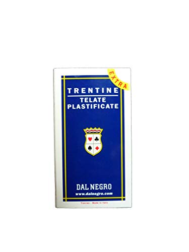 Dal Negro Italian Regional Trentine 52 extra Blue Deck Kartenspiele von Dal Negro