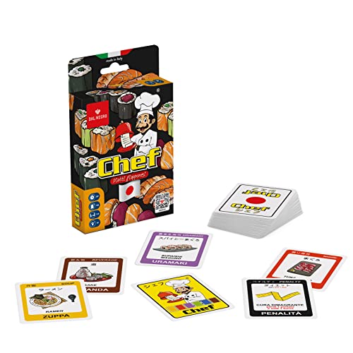 Dal Negro - Japanische Gerichte, Kartenspiel, geeignet für Familien und Kinder 6+, 2 bis 8 Spieler von Dal Negro