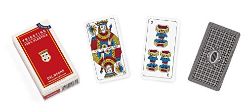 Dal - Triestine mit 40 Spielkarten, Mehrfarbig, 48001.04 von Dal Negro