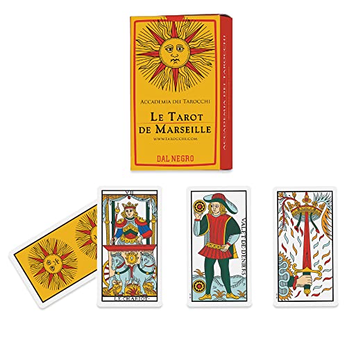 Dal Tarot de Marseille, Tarot de Marseille – 78 Karten – 042410 Mehrfarbig von Dal Negro