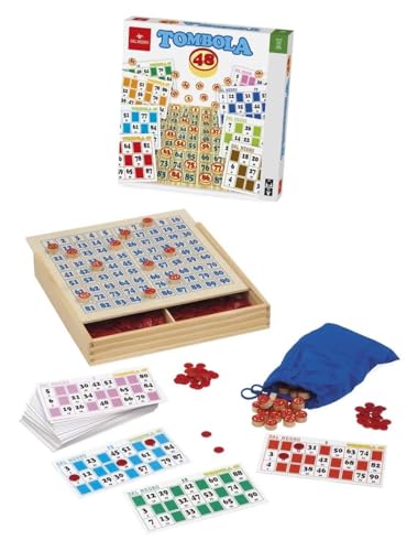 Dal Negro - Tombola 48 Brettspiel, 2+ Spieler , naturfarben, 55757 Dal Negro - Tombola 48 Brettspiel, 2+ Spieler , naturfarben, 55757 von Dal Negro