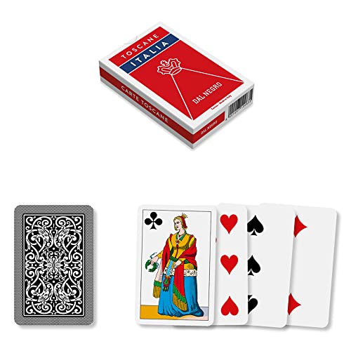 Dal - Toscane Italia Spielkarten, Mehrfarbig, 10083 Dal - Toscane Italia Spielkarten, Mehrfarbig, 10083 von Dal Negro