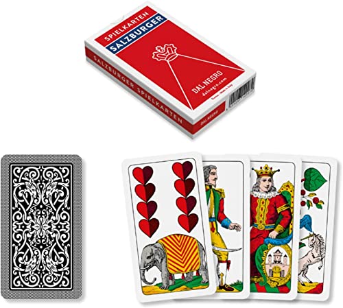 Dal Negro - Salisburghesi Italia, bestehend aus 40 Kartonkarten, ideal zum Spielen von Besen und Trumpfen. von Dal Negro