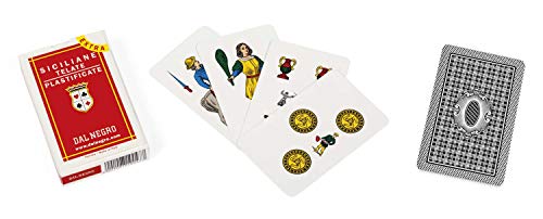 Dal Negro - Siciliane Extra Kartenspiel, Farbe Mehrfarbig, 014009 von Dal Negro
