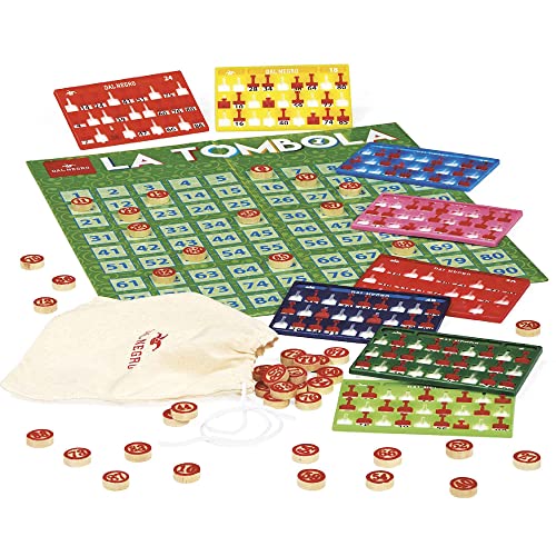 Tombola von Dal Negro, Brettspiel, Spielzeug 858, Mehrfarbig, 8001097539031 von Dal Negro
