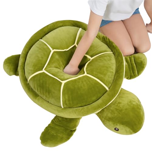 Dalmao 50cm Schildkröte Kuscheltier Groß, weiches Kuschelkissen mit Jumbo-Schildkröte, Cartoon Plüschtier Meeresschildkröte, Geschenk für Kinder Geburtstag, Ostern von Dalmao