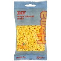 Hama®Perlen Hellgelb 1.000 Stück. von Malte Haaning Plastic A/S