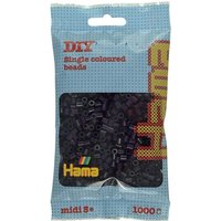 Hama 207-108 - Beutel mit Midi-Bügelperlen Aubergine Lila, 1000 Stück Hama 207-108 - Beutel mit Midi-Bügelperlen Aubergine Lila, 1000 Stück von Dan Import