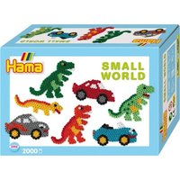 Hama 3502 - Bügelperlen Midi - Geschenkpackung, kleine Welt Dinosaurier & Auto blau Hama 3502 - Bügelperlen Midi - Geschenkpackung, kleine Welt Dinosaurier & Auto blau von Dan Import