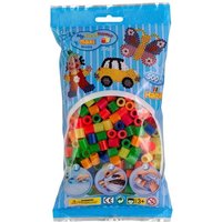 Hama Bügelperlen maxi Mix Neonfarben 500 Stück Beutel von Dan Import