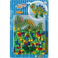 Hama Maxiperlenset Dinosaurier, circa 250 Bügelperlen, eine Stiftplatte und ein Bügelpapier Hama Maxiperlenset Dinosaurier, circa 250 Bügelperlen, eine Stiftplatte und ein Bügelpapier von Dan Import