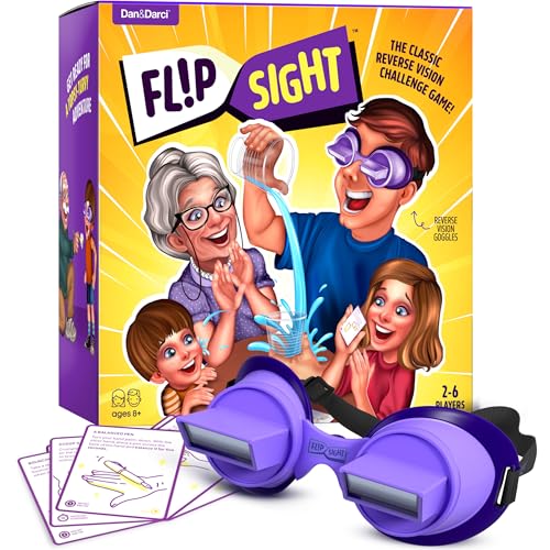 FlipSight Goggles Challenge Game Teen Boy Geschenke Partyspiele Gruppenspiele für Kinder, Teens & Erwachsene Geschenke für 10 11 12 13 14 Jahre Junge Teenager Jungen Mädchen Geburtstagsgeschenk FlipSight Goggles Challenge Game Teen Boy Geschenke Partyspiele Gruppenspiele für Kinder, Teens & Erwachsene Geschenke für 10 11 12 13 14 Jahre Junge Teenager Jungen Mädchen Geburtstagsgeschenk von Dan&Darci