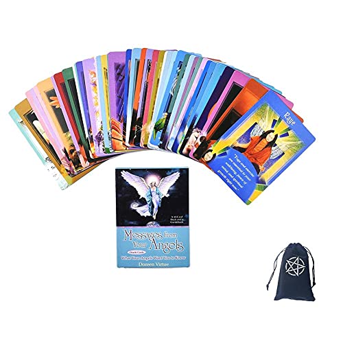 Botschaften deiner Orakelkarten deiner Engel,Messages from Your Angels Oracle Cards with Bag Funny Game von DanDanCard