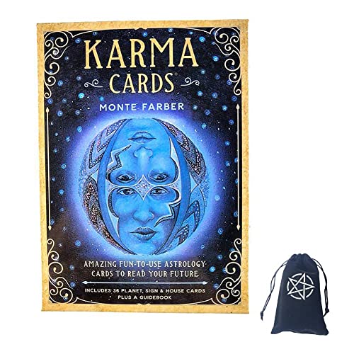 Karmakarten Tarot Orakel,Karma Cards Tarot with Bag Funny Game von DanDanCard