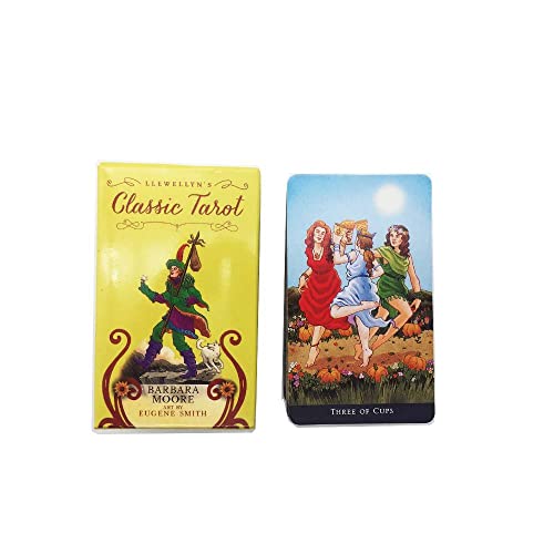 Klassische Tarotkarten,Classic Tarot Tarot Deck Funny Game von DanDanCard