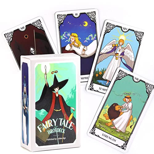 Märchen-Tarotkarten,Fairy Tale Tarot Tarot Deck Funny Game von DanDanCard