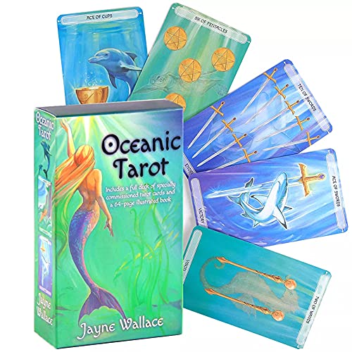 Ozeanische Tarotkarten,Oceanic Tarot Cards Tarot Deck Funny Game von DanDanCard