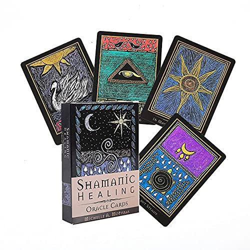 Schamanische Heilorakelkarten,Shamanic Healing Oracle Cards Tarot Deck Funny Game von DanDanCard