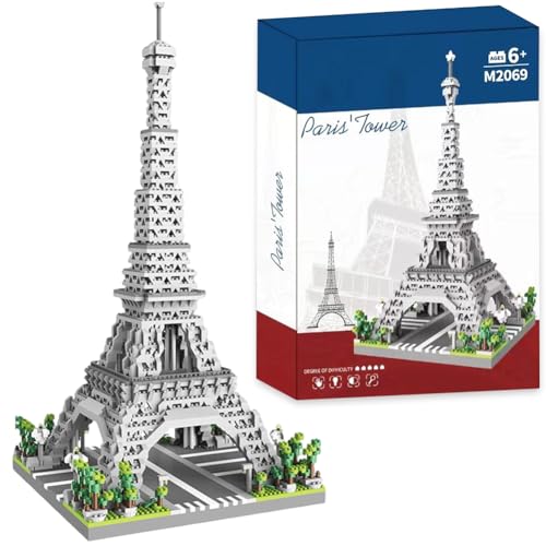 3D Puzzles Eiffelturm für Erwachsene National Geographic Eiffel Tower Modell Bausätze,Konstruktionsspiel,Paris Architektur Puzzles für Erwachsene Schreibtisch Puzzle für Kinder 8-10 Jahre von Danbghyuo