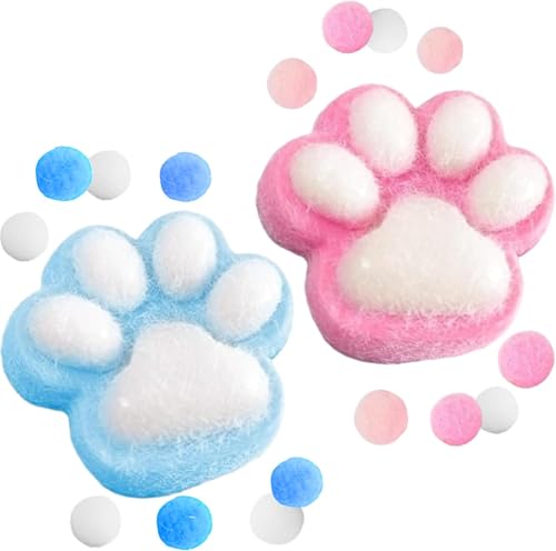 4 Stück Squishy Katze, Quetschspielzeug in Form Einer Katzenpfote, Katzenpfotenspielzeug aus weichem Fell für Erwachsene, ideal für Entspannung und Party, Geburtstagsgeschenke 4 Stück Squishy Katze, Quetschspielzeug in Form Einer Katzenpfote, Katzenpfotenspielzeug aus weichem Fell für Erwachsene, ideal für Entspannung und Party, Geburtstagsgeschenke von Danbghyuo