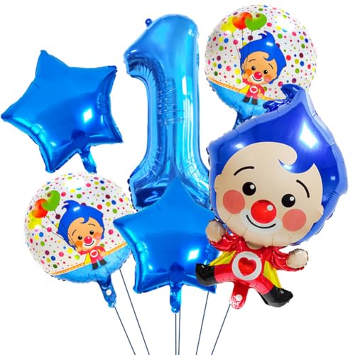 Clown Luftballon,1 jahr Geburtstagsdeko,Geburtstagsdeko Zirkus,Zirkus Folienballon Deko Clown Luftballons Set, Zirkuszelt Riesenballon zum Karneval Urlaub Geburtstag Thematische Party Deko Clown Luftballon,1 jahr Geburtstagsdeko,Geburtstagsdeko Zirkus,Zirkus Folienballon Deko Clown Luftballons Set, Zirkuszelt Riesenballon zum Karneval Urlaub Geburtstag Thematische Party Deko von Danbghyuo