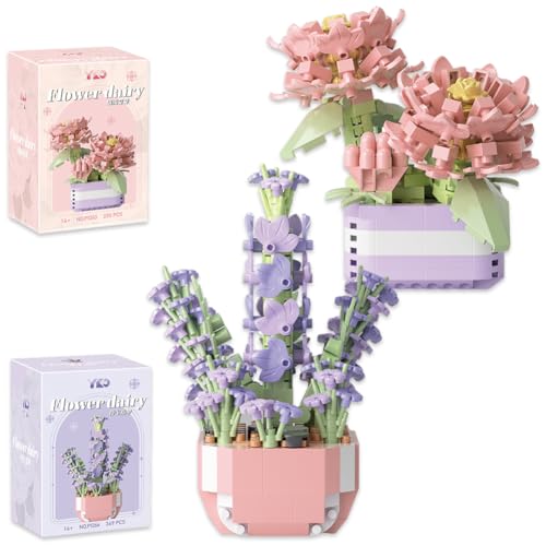 Danbghyuo 2 Mini Blumen Bauklotz Set,Bauklotz Blumentopf Set,Blumenstrauß Bausteine Bausatz,DIY Blumen Bauset,Simulation Topf Sukkulenten Bonsai Baum Set Büro Wohndekor Geschenke Danbghyuo 2 Mini Blumen Bauklotz Set,Bauklotz Blumentopf Set,Blumenstrauß Bausteine Bausatz,DIY Blumen Bauset,Simulation Topf Sukkulenten Bonsai Baum Set Büro Wohndekor Geschenke von Danbghyuo