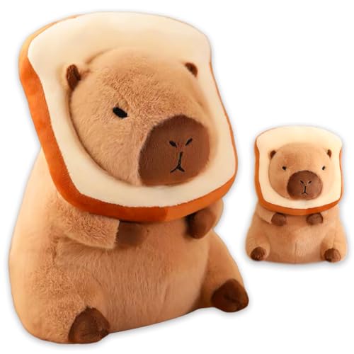 Danbghyuo Capybara Plüschtier,Plüschtiers Capybara Kuscheltier,Cartoon Animals Plüschtiers,Cartoon Plüschs Spielzeug,Weiches Plüschspielzeug,für Kinder Jungen Mädchen Dekoration Geschenk(30cm) von Danbghyuo