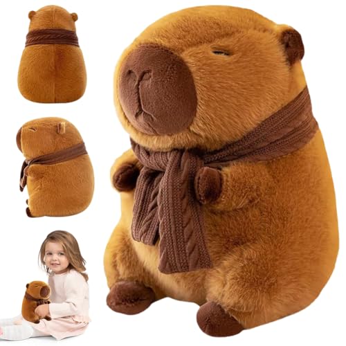 Danbghyuo Capybara Puppe, Niedlichen Kapibara Plushies, Capybara Plüschtier groß 25cm Kuscheltier süß Stofftiere für Erwachsene Kissen Home Deko Geschenk Geburtstags Geschenk Danbghyuo Capybara Puppe, Niedlichen Kapibara Plushies, Capybara Plüschtier groß 25cm Kuscheltier süß Stofftiere für Erwachsene Kissen Home Deko Geschenk Geburtstags Geschenk von Danbghyuo