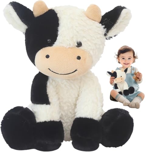 Danbghyuo Cow Plush, 22 cm Cows Kawaii Cuddly, Black White Cow, Animal Cow Cuddly, Cute Cartoon Plushies, Soft, Fluffy Cow Doll for Adults, Collecting & Cuddling for Boys Girls Danbghyuo Cow Plush, 22 cm Cows Kawaii Cuddly, Black White Cow, Animal Cow Cuddly, Cute Cartoon Plushies, Soft, Fluffy Cow Doll for Adults, Collecting & Cuddling for Boys Girls von Danbghyuo